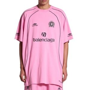 Balenciaga Miami number 10 jersey in pink